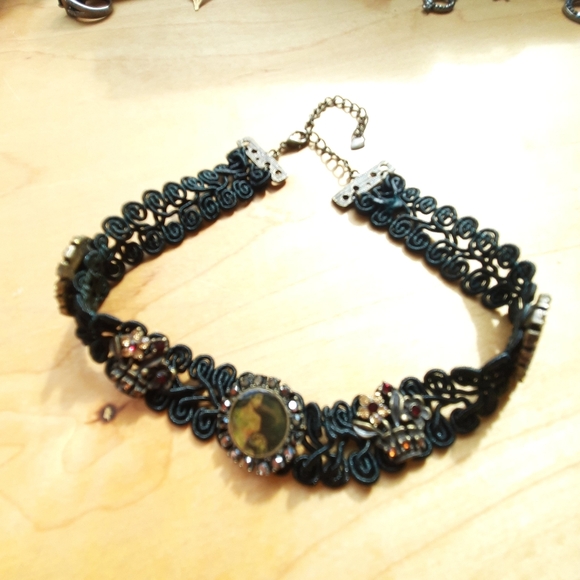 Magnificent Victorian-style choker in perfect condition - Picture 3 of 5
